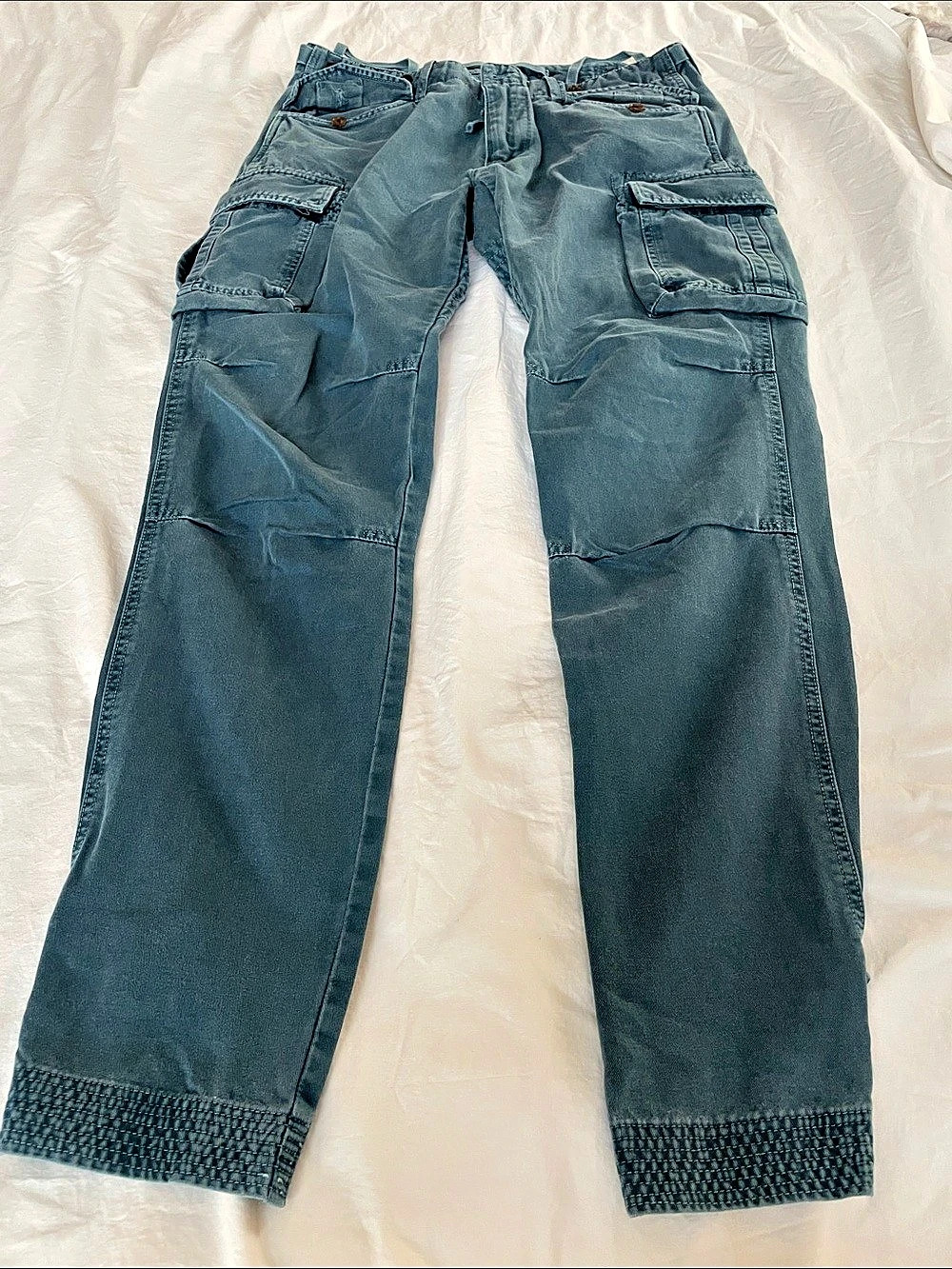 GANT by Michael Bastian cargo pants Blue Waist 33 Length 34